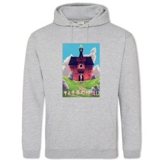 Худі з принтом Віднесені Примарами House - 2XL сірий