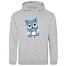 Худі з принтом Хвіст Феї Кот - 2XL сірий