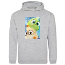 Hoodie with Print Angry Birds Little - 2XL grey