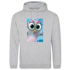 Hoodie with Print Angry Birds Girl - 2XL grey