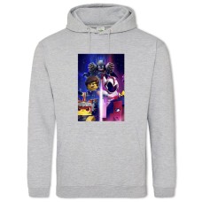 Hoodie with Print Lego Space - 2XL grey