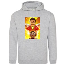 Hoodie with Print Lego Supehero - 2XL grey