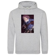 Hoodie with Print Beyond The Boundary Cute Kuriyama Mirai - 2XL grey