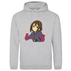Hoodie with Print K-On! Hirasawa Yui - 2XL grey