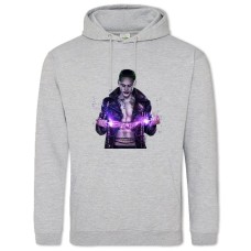 Hoodie with Print Suicide Squad The Joker Lighting - 2XL grey