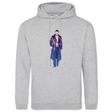 Hoodie with Print Suicide Squad The Joker - 2XL grey