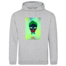 Hoodie with Print Suicide Squad Joker Art - 2XL grey