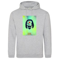 Hoodie with Print Suicide Squad Katana Art - 2XL grey