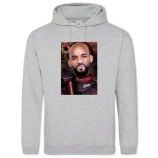 Hoodie with Print Suicide Squad The Deadshot - 2XL grey