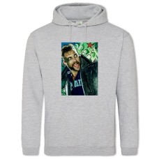 Hoodie with Print Suicide Squad Captain Boomerang - 2XL grey