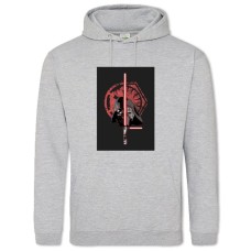Hoodie with Print Star Wars Art Print - 2XL grey