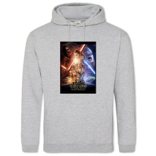Hoodie with Print Star Wars Theme - 2XL grey