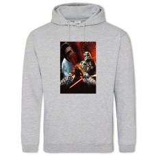 Hoodie with Print Star Wars Universe - 2XL grey