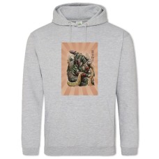 Hoodie with Print Star Wars Style - 2XL grey