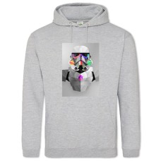 Hoodie with Print Star Wars Modern Storm Trooper - 2XL grey