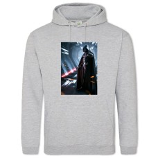 Hoodie with Print Star Wars Hero Darth Vader - 2XL grey