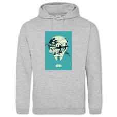 Hoodie with Print Star Wars Universe Art - 2XL grey