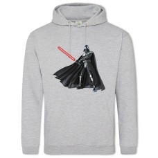 Hoodie with Print Star Wars Hero Darth Vader Print - 2XL grey