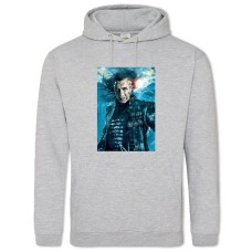 Худі з принтом Пірати Карибського Моря Капітан Салазар - 2XL сірий