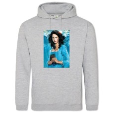 Худі з принтом Пірати Карибського Моря Карина Сміт - 2XL сірий