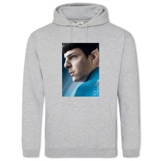 Hoodie with Print Star Trek Spock - 2XL grey