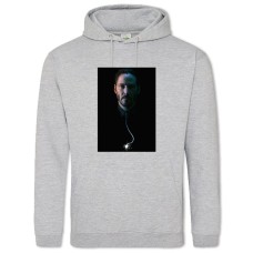 Худі з принтом Джон Вік Герой - 2XL сірий