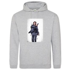 Худі з принтом Джон Вік Головний Герой - 2XL сірий