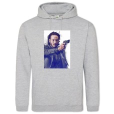 Худі з принтом Джон Вік Класний Герой - 2XL сірий