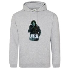 Худі з принтом Джокер Принт - 2XL сірий