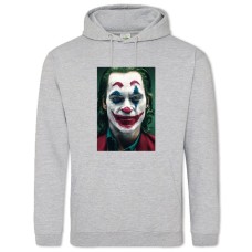 Худі з принтом Джокер Особа - 2XL сірий