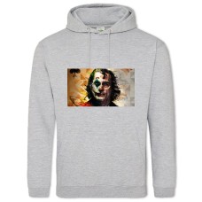 Худі з принтом Джокер Дві Версії - 2XL сірий