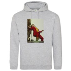 Худі з принтом Джокер Головний Герой - 2XL сірий