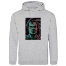 Худі з принтом Джокер Арт Версія - 2XL сірий