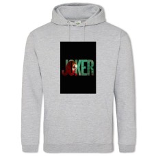 Худі з принтом Джокер Логотип - 2XL сірий