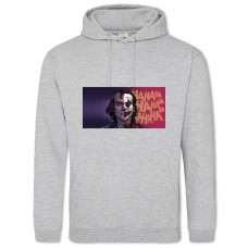 Худі з принтом Джокер Арт Версія Принт - 2XL сірий