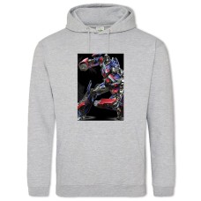 Hoodie with Print Transformers Optimus Prime Hero - 2XL grey