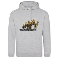 Hoodie with Print Transformers Bumblebee - 2XL grey