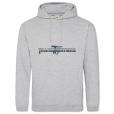 Hoodie with Print Transformers Logo - 2XL grey