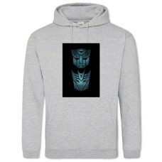 Hoodie with Print Transformers Metal Heads - 2XL grey