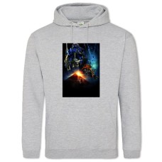 Hoodie with Print Transformers Heroes - 2XL grey