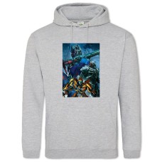 Hoodie with Print Transformers Main Characters - 2XL grey