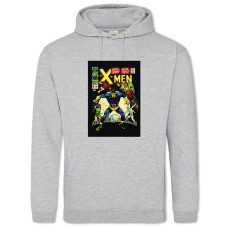 Hoodie with Print X-Men Print - 2XL grey