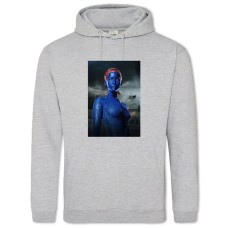 Hoodie with Print X-Men Mystique - 2XL grey