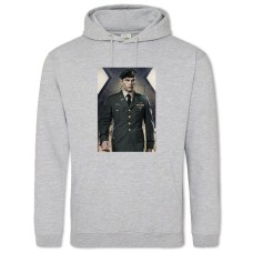 Hoodie with Print X-Men Soldier - 2XL grey