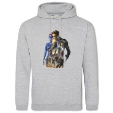 Hoodie with Print X-Men Heroes - 2XL grey