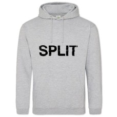 Худі з принтом Спліт Логотип - 2XL сірий