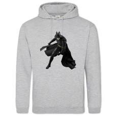 Hoodie with Print The Dark Knight Batman - 2XL grey