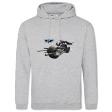 Худі з принтом Темний Лицар Машина - 2XL сірий
