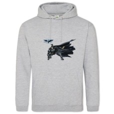 Hoodie with Print The Dark Knight Batman Hero Print - 2XL grey
