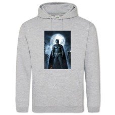 Hoodie with Print The Dark Knight The Batman Hero - 2XL grey